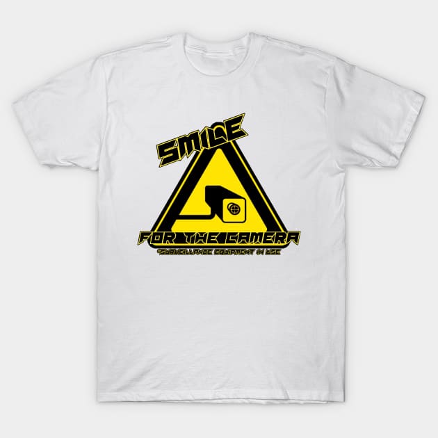 Smile For The Camera T-Shirt by Look Up Creations